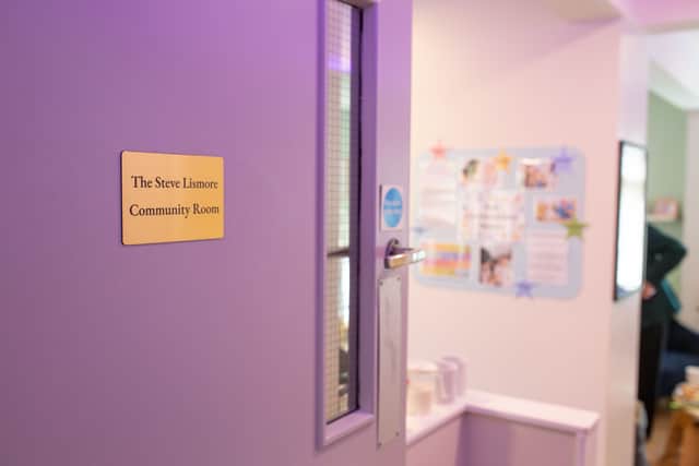 New community room named after its late trustee and local councillor Steve Lismore