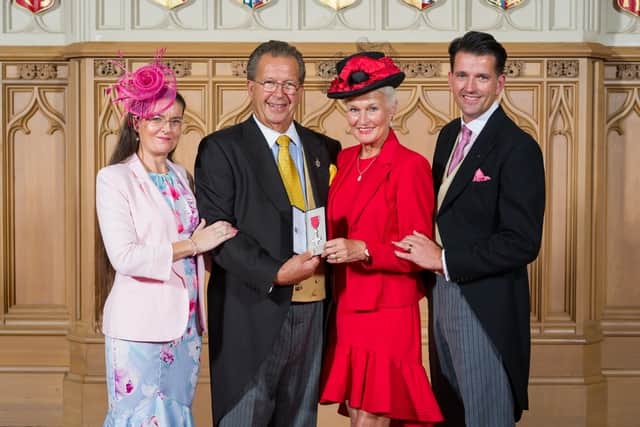 From Left to Right: Chloe Lymn Rose, Nigel Lymn Rose MBE, Penny Lymn Rose and Matthew Lymn Rose.