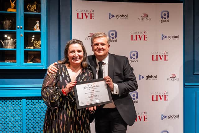 Selale first discovered she had won after being invited to join a Zoom call with radio presenter Aled Jones who also presented the award on the evening