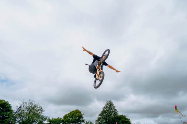 An impressive display of skills