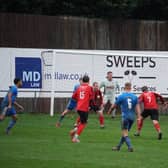 Dronfield Town go in search of a winner against Radford last Saturday