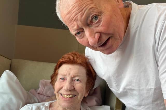 Margaret and David are now neighbours at Dale Brook care home