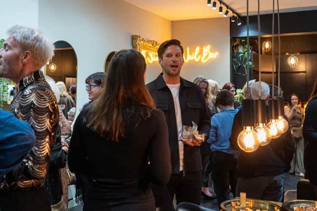Guests enjoying the evening