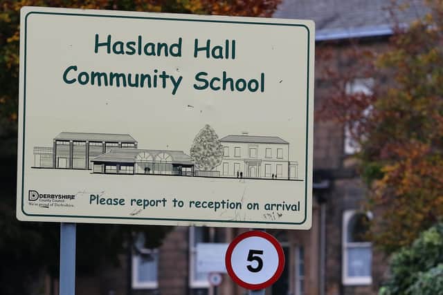 Hasland Hall Community School.