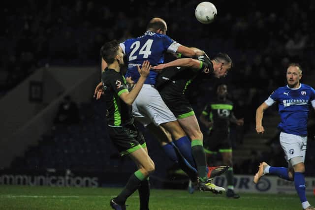 Chesterfield were thrashed 5-1 by Hartlepool United at the Proact tonight.