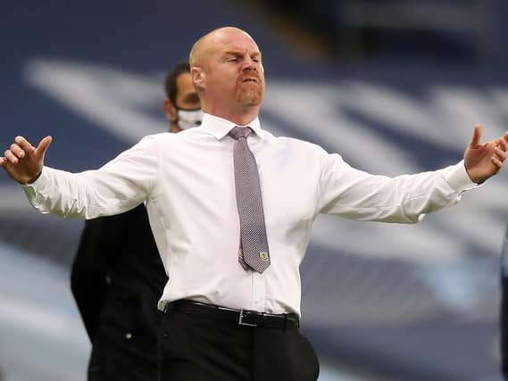Burnley boss Sean Dyche