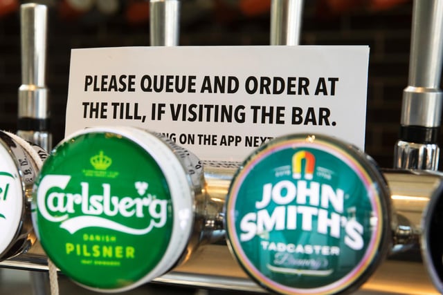 Wetherspoons has installed social distancing measures at a cost of 11million