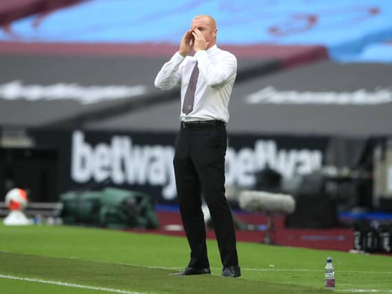 Burnley boss Sean Dyche