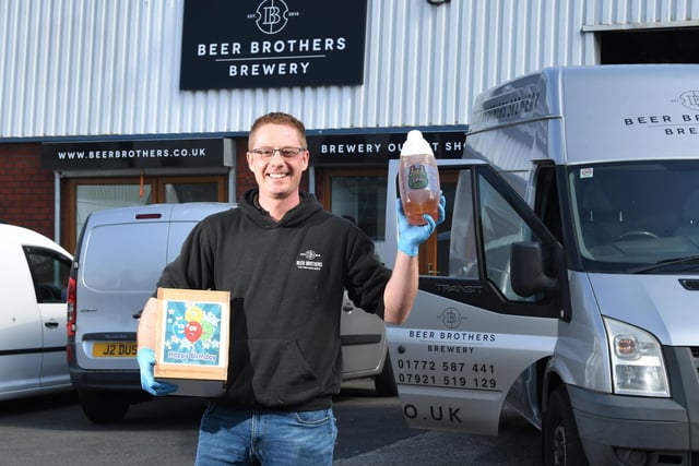 Beer Brothers delivering to our homes