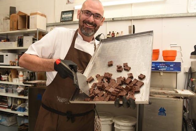 All chocolate is produced in studio, in small batches, using only the finest Belgian Chocolate.