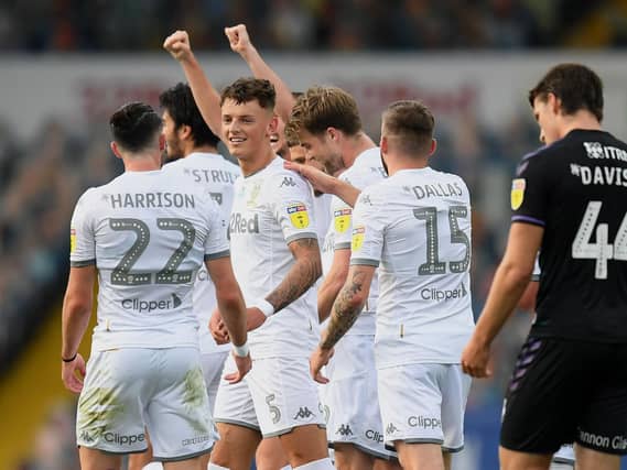 STAR MAN - Ben White was a stellar performer for Leeds United this season, on loan from Brighton and Hove Albion