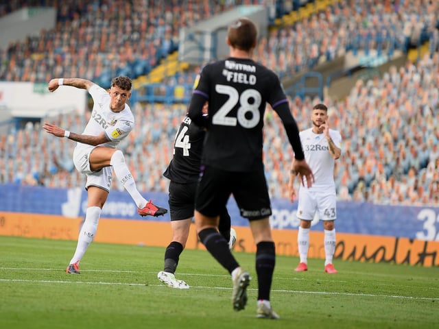 White made 3,197 touches for Leeds United in the Championship and only Mr Versatile Stuart Dallas (3,283) made more.