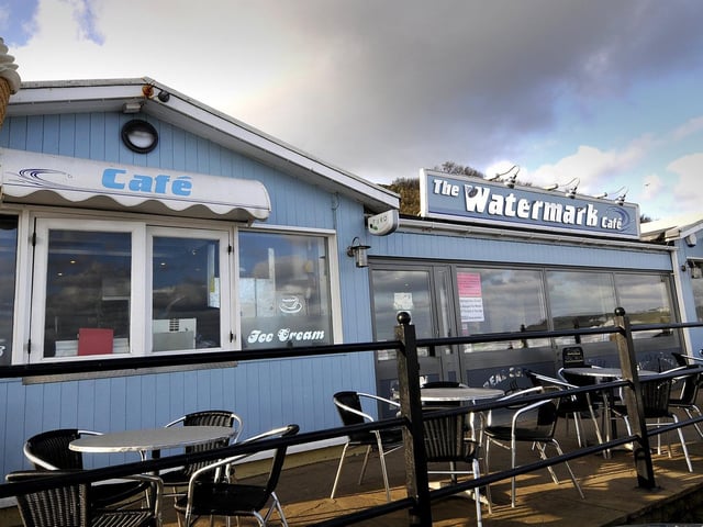 Watermark Cafe (Royal Albert Drive, Pictured); The Welcome Inne (Sandside); El Gringos (Villa Esplanade); Clifton Hotel (Queens Parade); Salt Water Cafe Bar (Kepwick House); Ox Pasture Hall Hotel (Lady Ediths Drive).
