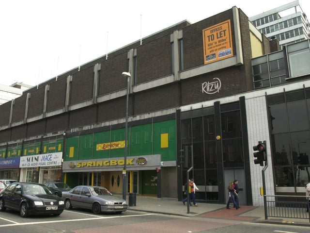 Upstairs at the Merrion Centre was the place to be back in the day. Geared towards the cheap and cheerful it boasted fruit machines.