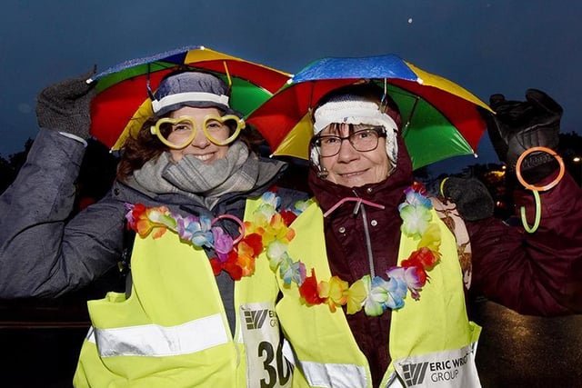 Jennifer Redman-Tootell and Ellen Anderson have the right head gear in 2019