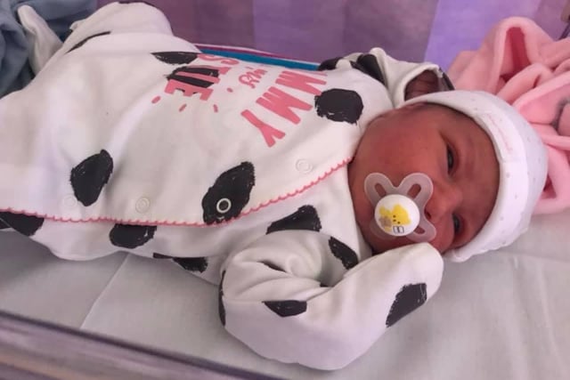 Tanya Parr from Preston sent us this picture of Ella-Mae who arrived at Royal Preston Hospital on July 9, 2020, weighting 8lb 1oz.