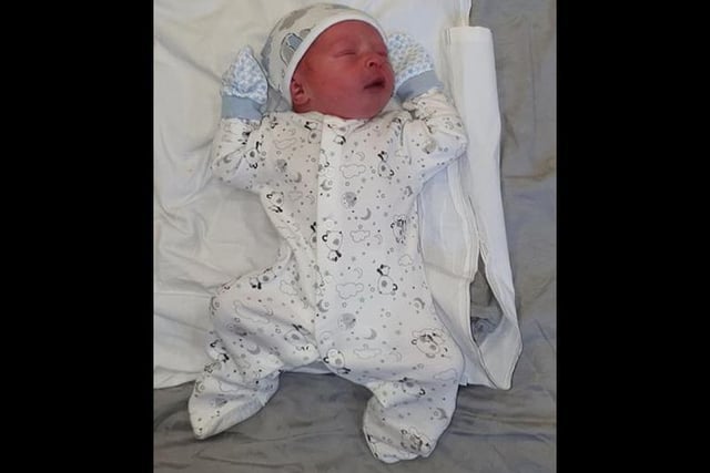 Reece Heffer, from Preston, sent us this picture of Connor who was born on July 27, 2020, weighing 7lb 7oz.