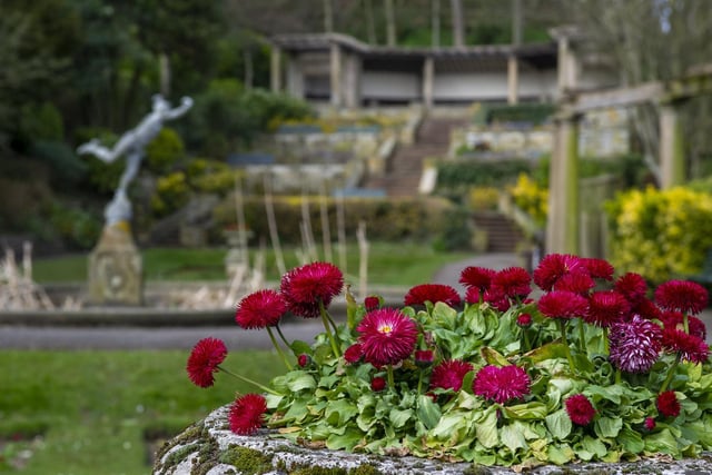 Scarborough's South Cliff Italian Garden's has been popular with visitors for over a century.