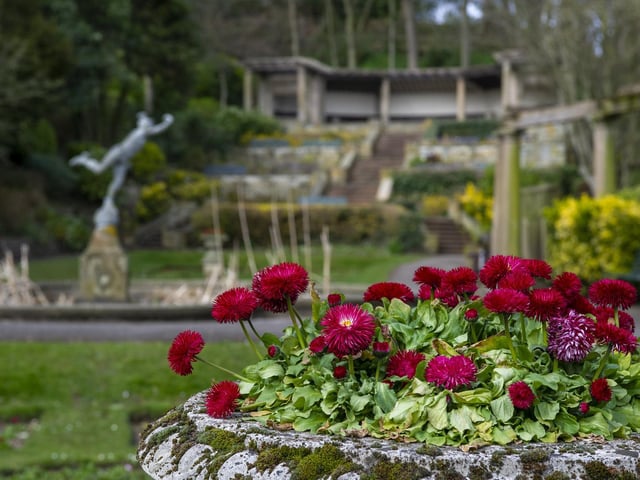 Scarborough's South Cliff Italian Garden's has been popular with visitors for over a century.