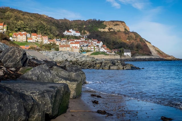 Recently voted the best beach in Britiain, Runswick Bay offers a large beach, rock pools and fossils