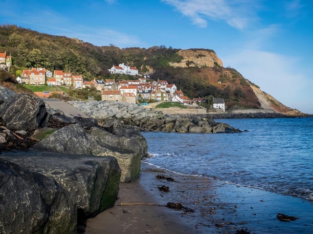 Recently voted the best beach in Britiain, Runswick Bay offers a large beach, rock pools and fossils