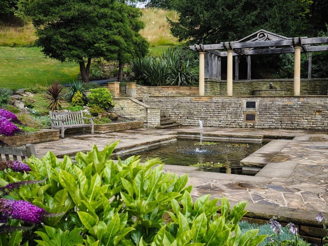 Pannett Park in Whitby offers some lovely views across the town and has a children's play area too