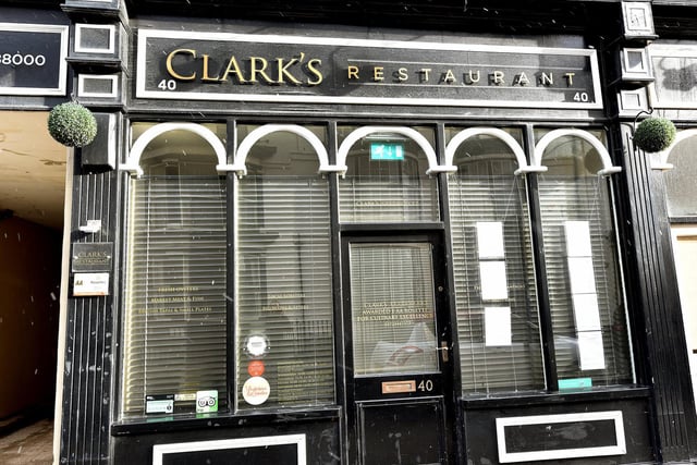 Clark's Restaurant, (Queen Street, Pictured); Cinnamon, (Dean Road); The Garden Shed, (Victoria Road); Cafe Fish, (York Place); The Cat's Pyjamas, (Marine Parade); Kay's Cafe, (Dean Road).