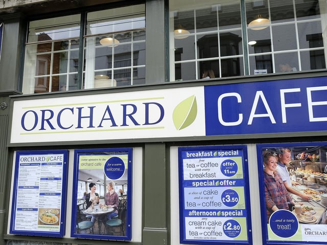 Cooplands Orchard, (Newborough, Pictured); KFC, (Huntriss Row); Emma's Coffee Lounge, (Huntriss Row); Indian Lounge, (Castle Road); George Michael's, (York Place); Sunny's Cafe, (St.Thomas Street).