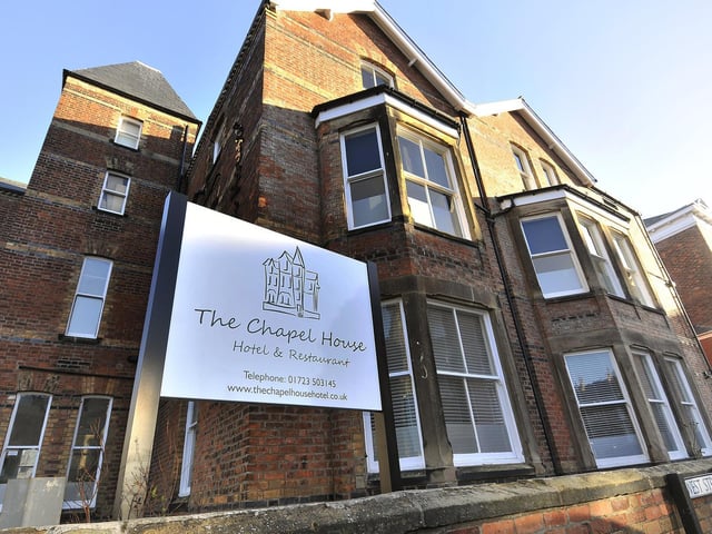Rest 28 The Chapel House Hotel, (Ramshill Road, Pictured); The Anchor, (Sandside); Clifton Hotel, (Queens Parade); The Commercial Hotel, (Falsgrave Road); Mutiny Bar & Kitchen, (Sandside); Bloom Coffee & Bakery, (Falsgrave Road).