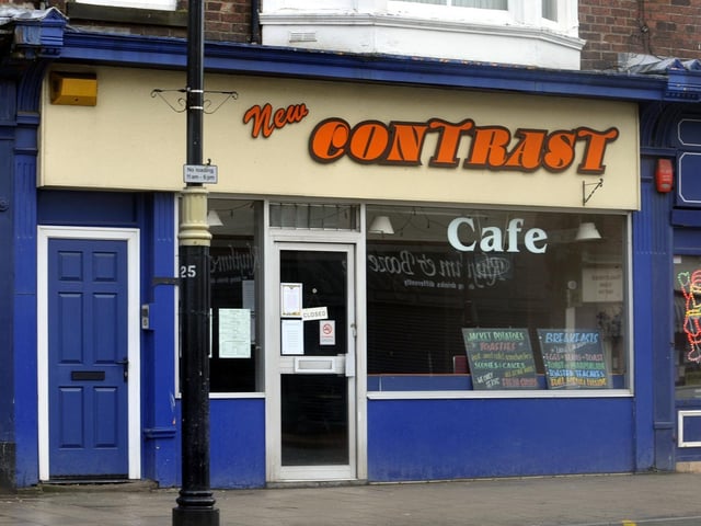 Contrast Cafe, (Falsgrave Road, Pictured); Pic-A-Dish Coffee Lounge & Restaurant, (Falsgrave Road); Ivy by the Sea, (Sandside); Watermark Cafe, (Royal Albert Drive); The Cordelia, (Esplanade Road); Taylors Bar and Kitchen, (Kepwick House).