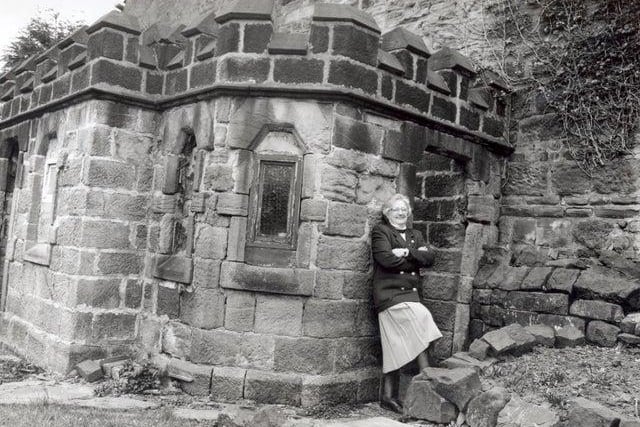 Nobody knows who built this miniature castle-shaped lavatory in Headingley - but it is one of only two outside toilets in Leeds deemed to be of outstanding architectural merit.