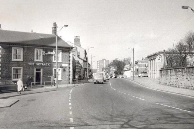 The Skyrack pub in the late 1960s.