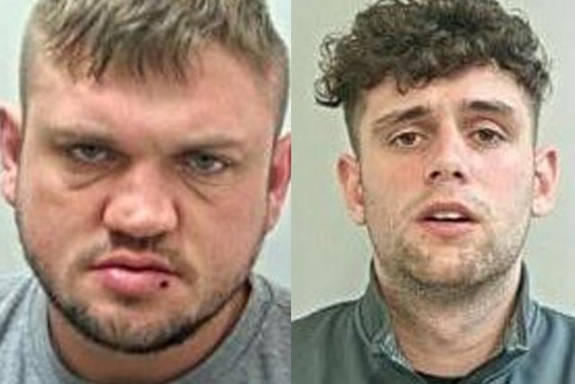 Lewis Clough, 33 and Thomas Bank, 25, have been sentenced to 10 years in prison after being convicted of an arson attack they carried out in revenge for a stabbing.  The prosecution heard how four days before the attack, Clough had been in a fight, which had left him with a stab wound to his back. The arson attack was carried out as revenge for the stabbing.