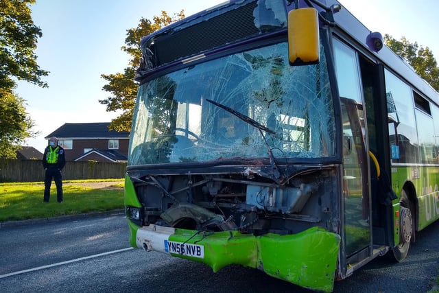 Connexions Buses said they were launching an investigation into the incident.