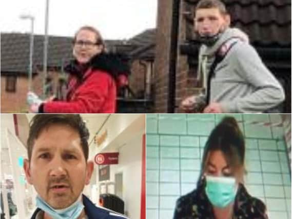 Do recognise anyone? PICS: West Yorkshire Police