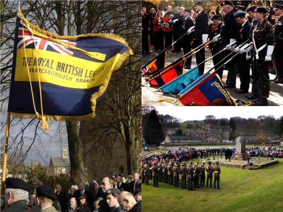 18 photos of Remembrance Day services in Harrogate district over the years