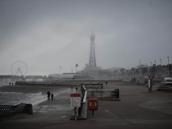 Scenes around Blackpool on the start of the four-week lockdown