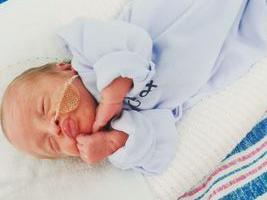 Baby Taillefer Wayne Minnaar, born 5th October, weighing 3lbs 7oz, sent in by Hannah Sheard.