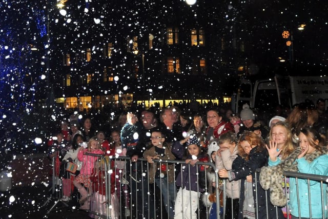 St Annes Christmas lights switch on 2014