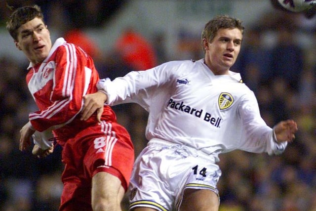 Stephen McPhail battles for the ball in the heart of midfield.