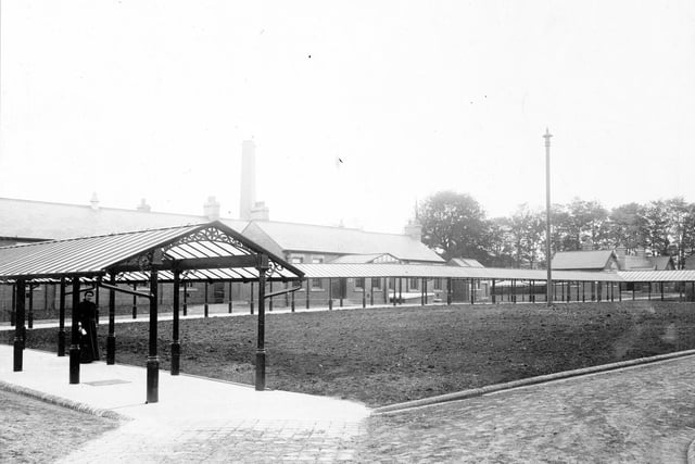 Seacroft Hospital was a specialist facility to treat infectious diseases, in particular smallpox. Patients were kept there for at least six weeks, families were not allowed to visit.