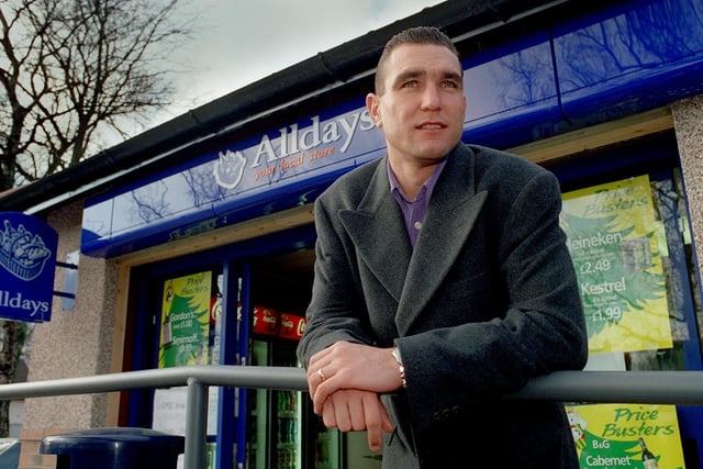 Former Leeds United star Vinne Jones was back in the city to open the new Alldays food store on Otley Road at Adel.
