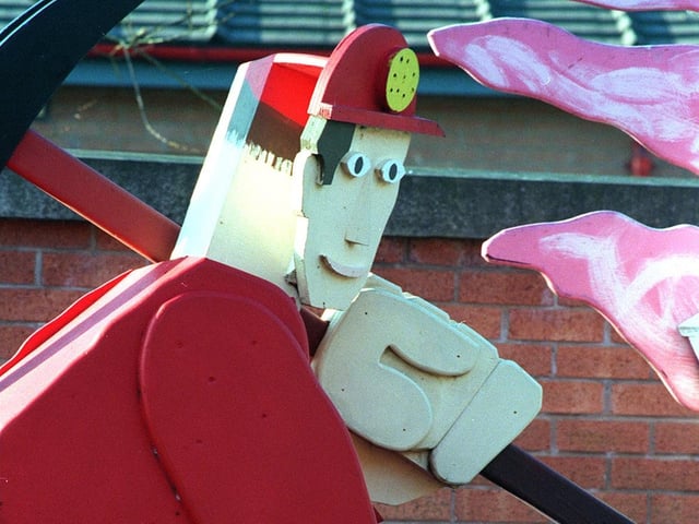 The 'Middleton Miner' model was unveiled at Middleton Park High School.