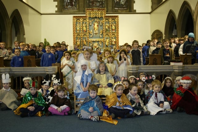 Hebden Royd Primary School nativity back in 2003.