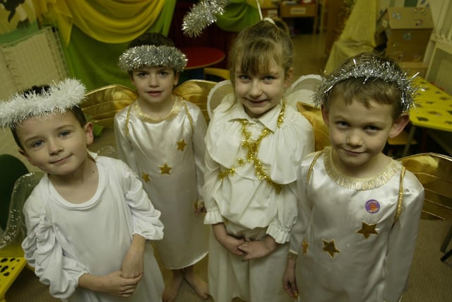 Castle Field Infant School nativity back in 2002.