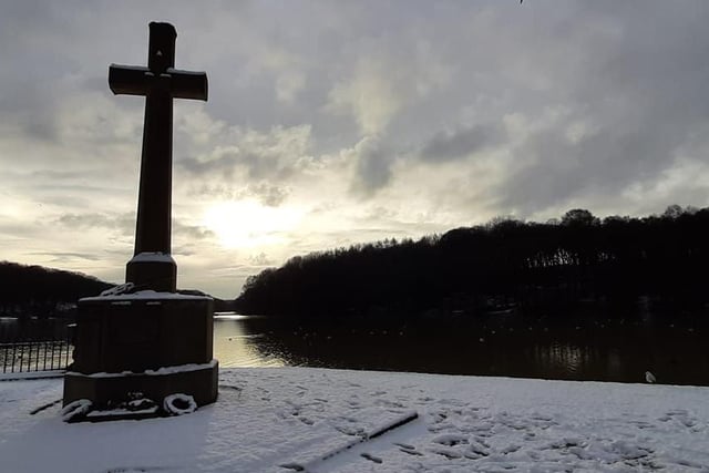 Dean Ward proved he has an eye for a good photo angle with this photo at Newmillerdam.