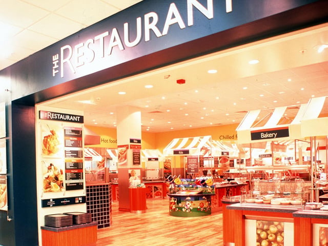The new look restaurant in September 1998.