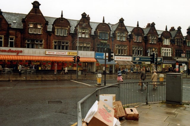 The Roundhay Road store circa 1980 on a parade of shops which also included Thurston bakers, Dewhurst butchers, Boots the chemist and Midland Bank.