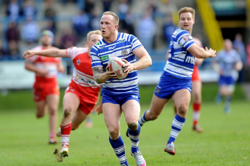 Sam Smeaton in action during Fax's victory