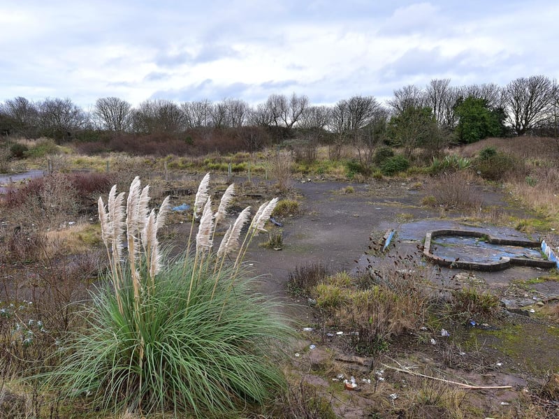 The Marvels site is part of the Sands development proposals for the North Bay ... but it looks destined to stay like this for some time yet.